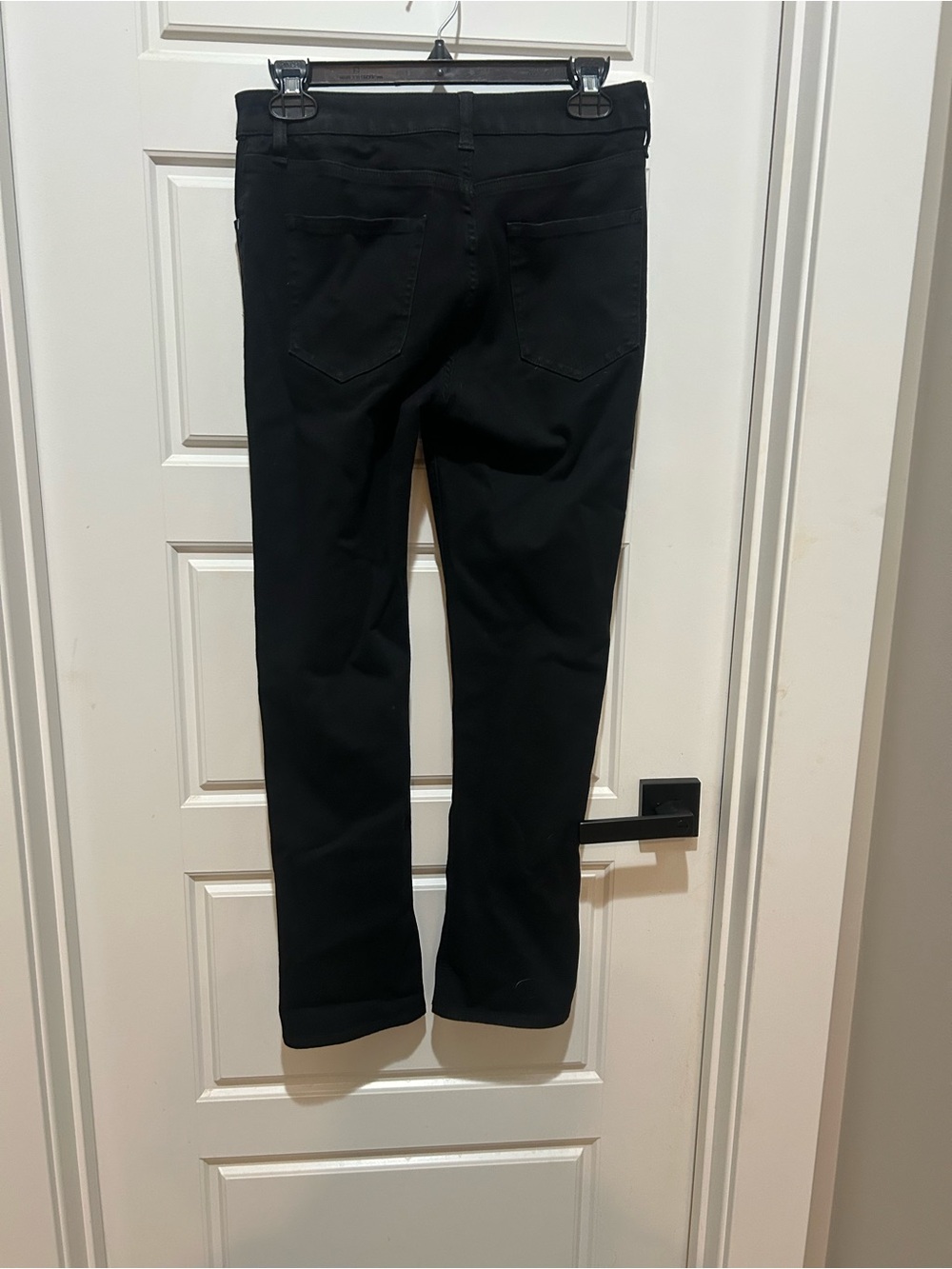 Quince Black High-Rise Pants